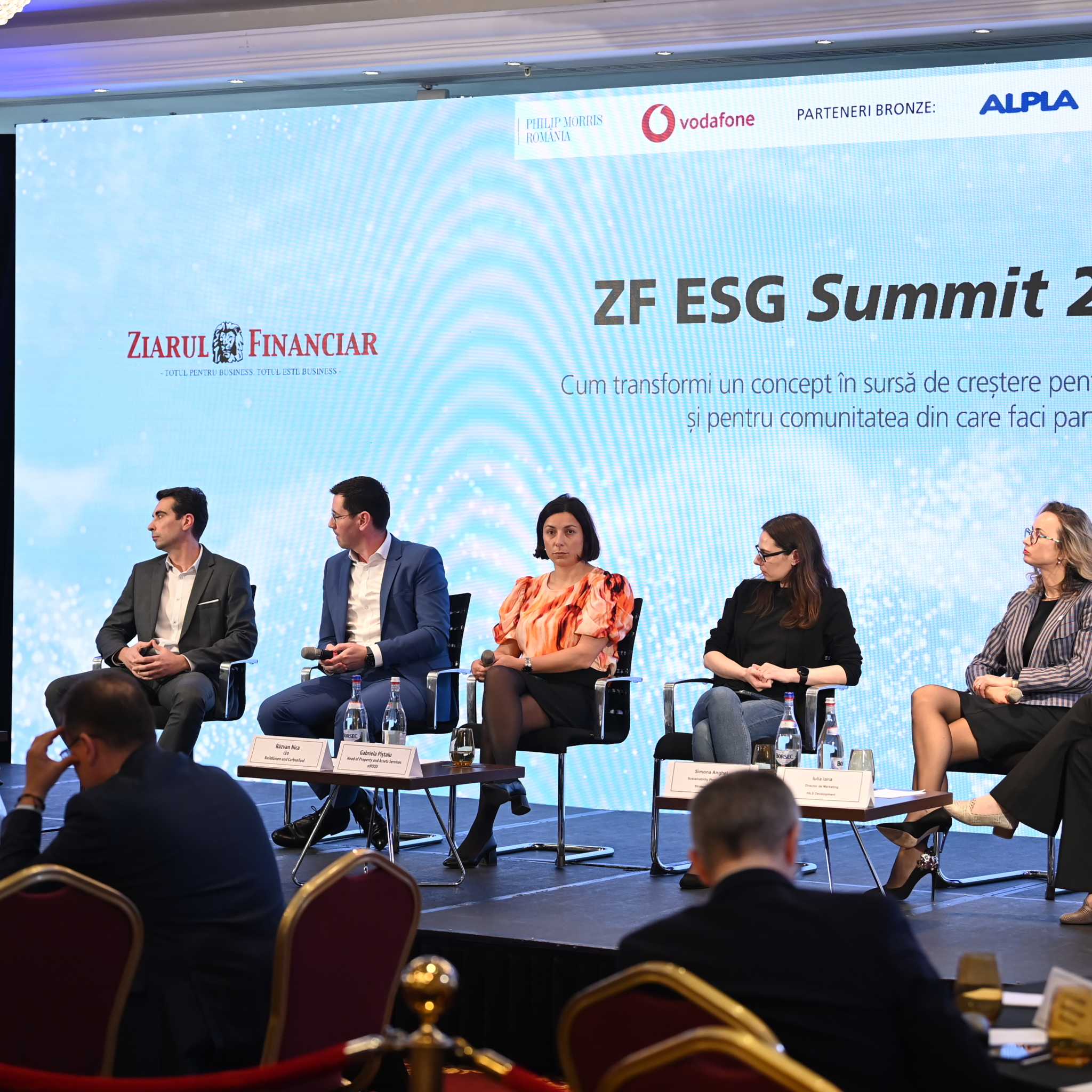 Panel of speakers at ZF ESG Summit 2025